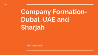 Company Formation in Dubai, UAE and Sharjah