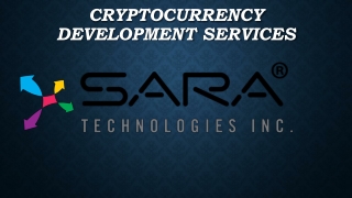 Cryptocurrency Development Services