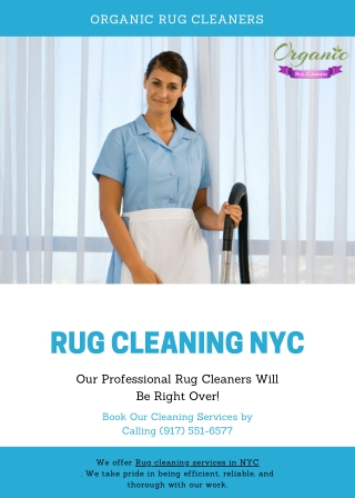 Rug Cleaning NYC | Organic Rug Cleaners