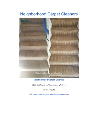 Neighborhood Carpet Cleaners