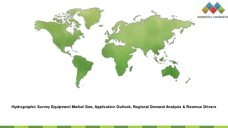 Hydrographic Survey Equipment Market Size, Application Outlook, Regional Demand