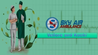 Get Hi-Rated Medical Emergency Air Ambulance from Vellore and Kochi at low Fare