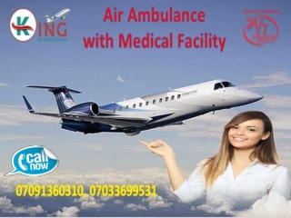 Classy Patient Shifting Air Ambulance Service in Varanasi at Low-Price