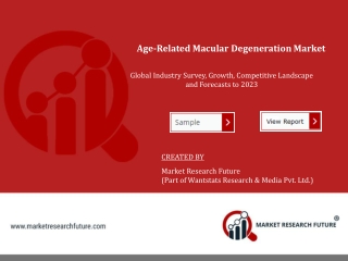 Age-Related Macular Degeneration Market Understanding the Key Product Segments a