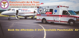 Book the World Class Medical Support Air Ambulance Services in Dibrugarh by Panchmukhi