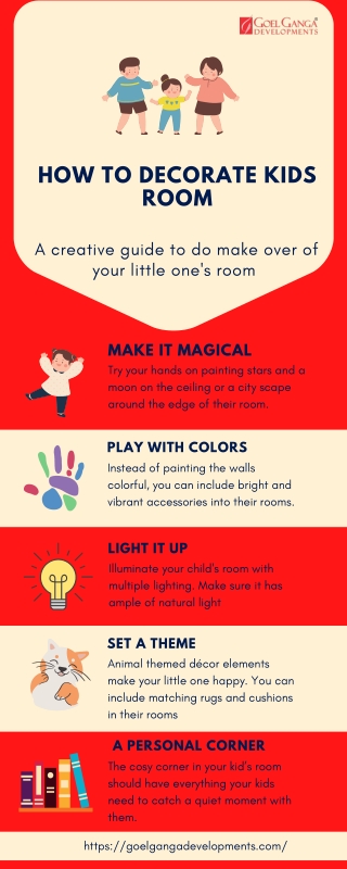 Tips To Decorate Your Kids Room
