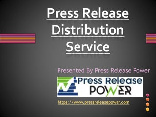 Press Release Distribution Service