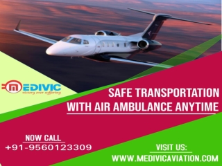 Choose ICU Specialist Medivic Air Ambulance Services in Allahabad