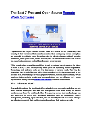 The Best 7 Free and Open Source Remote Work Software-converted-converted