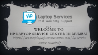 HP LAPTOP SERVICE CENTER MUMBAI