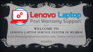 LENOVO LAPTOP SERVICE CENTER MUMBAI