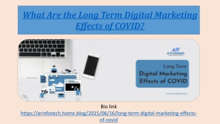 long term digital marketing effects of covid