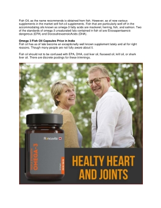 Omega 3 softgel capsules Roncuvita