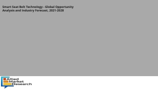 Smart Seat Belt Technology Market Strategies of Major Companies, and New Trends
