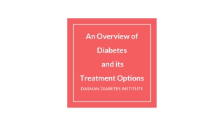 An Overview of Diabetes and its Treatment Options | Endocrinologists in Kuwait