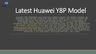 Huawei Y8P