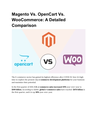 Magento Vs WooCommerce Vs OpenCart_ Which Platform Is Best for Ecommerce Startups