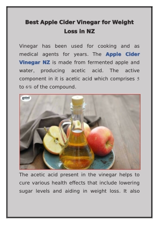 goli apple cider vinegar gummies online NZ