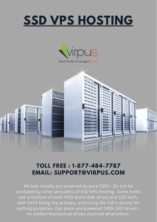 SSD VPS Hosting