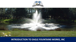 Introduction to Eagle Fountains Works, Inc