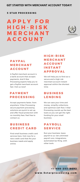 Merchant Account Services | 5 Star Processing