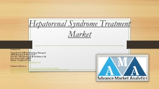 Hepatorenal Syndrome Treatment Market