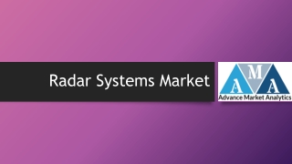 Radar Systems Market