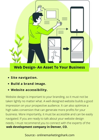 Web Design- An Asset To Your Business
