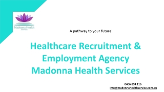 Healthcare Recruitment and Employment Agency