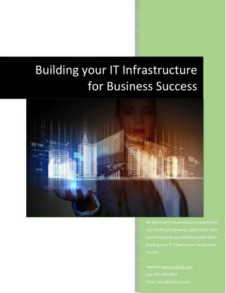 Building Your IT Infrastructure For Business Success