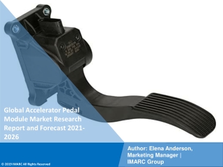 Accelerator Pedal Module Market PDF 2021-2026: Size, Share, Trends, Analysis