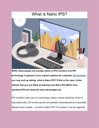 What is Nano IPS_