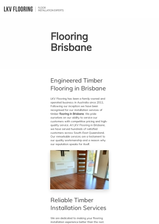 Flooring Brisbane
