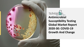 2021 Antimicrobial Susceptibility Testing Market Size, Growth, Drivers, Trends