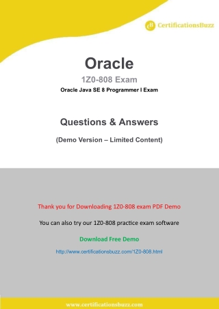 1z0-808-demo Huawei HC-224  Certified Datacom Professional