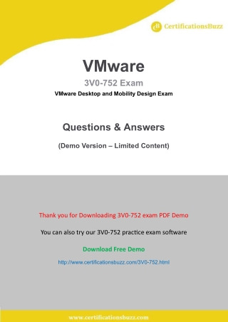 GAQM ISO Certifications  ISO27-13-001 3v0-752-demo