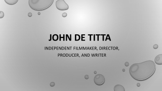 John De Titta - A People Leader and Influencer
