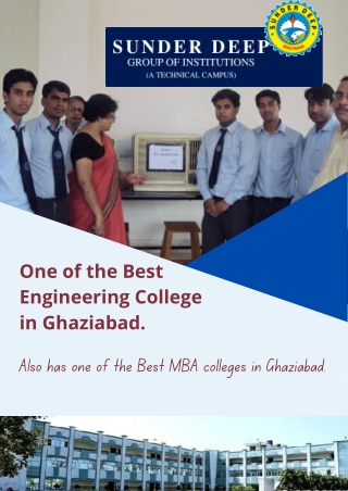 Best engineering college in Ghaziabad offered B Tech, M Tech, MBA, and MCA.