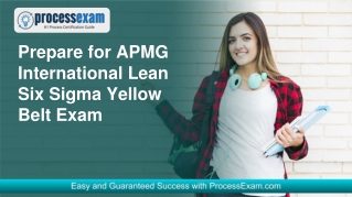 APMG International Lean Six Sigma Yellow Belt Foundation Certification |Question