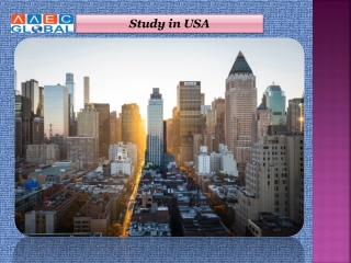 Study in USA