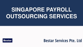 Singapore Payroll Outsourcing Services