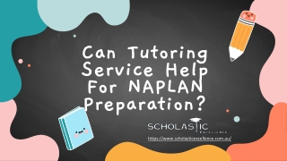 Can Tutoring Service Help For NAPLAN Preparation