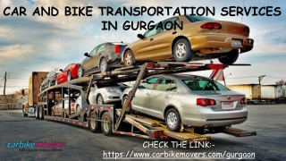 How to Get Best Car Transport Services in Gurgaon ?