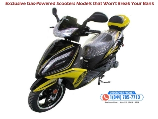 Exclusive Gas-Powered Scooters Models that Won’t Break Your Bank