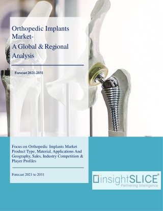 Orthopedic Implants Market Share, Trends, Analysis and Forecasts, 2021 - 2031