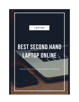 Best second hand laptop from online