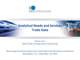 Analytical Needs and Services Trade Data