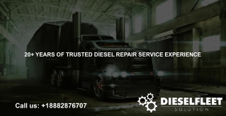 20 Years of Trusted Diesel Repair Service Experience
