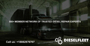500 Member Network of Trusted Diesel Repair Experts