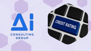 Analyze your credit risk - Credit rating analytics
